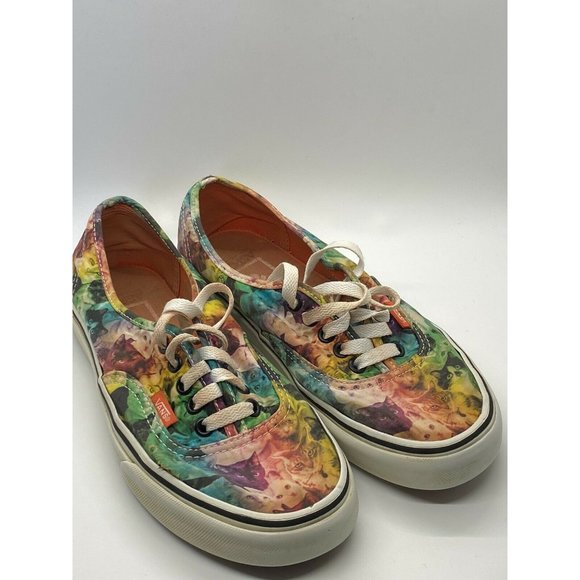 Vans Shoes - Vans Off The Wall Girls ASPCA Cat Shoes Missy Size Women 9.0 Men 7.5